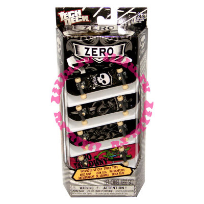 Набор из 4 фингербордов 'Zero', Tech Deck, Spin Master [38058] Набор из 4 фингербордов 'Zero', Tech Deck, Spin Master [38058]
