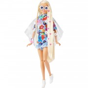 Шарнирная кукла Барби #12 из серии 'Extra', Barbie, Mattel [HDJ45]