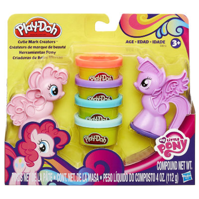 Набор для детского творчества с пластилином &#039;Создаем метки для пони&#039; (Cutie Mark Creators), из серии &#039;My Little Pony&#039;, Play-Doh/Hasbro [B0010] Набор для детского творчества с пластилином 'Создаем метки для пони' (Cutie Mark Creators), из серии 'My Little Pony', Play-Doh/Hasbro [B0010]
