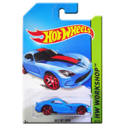 Модель автомобиля '2013 SRT Viper', синяя, HW Workshop, Hot Wheels [BFG15]