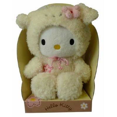 Мягкая игрушка &#039;Хелло Китти в костюме овечки&#039; (Hello Kitty), 19 см, Jemini [150649s] Мягкая игрушка 'Хелло Китти в костюме овечки' (Hello Kitty), 19 см, Jemini [150649s]