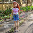 Одежда для Барби 'Джинсовая юбка' из серии 'Мода', Barbie, Mattel [DMB39] - Одежда для Барби 'Джинсовая юбка' из серии 'Мода', Barbie, Mattel [DMB39]