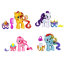 * Комплект из 4 наборов с пони в карнавальных масках - Sunset Shimmer, Rainbow Dash, Pinkie Pie, Rarity, из серии 'Кристальная Империя' (Crystal Empire), My Little Pony [A2360-set1] - A2360.jpg