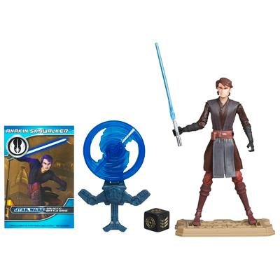 Фигурка Энакина Скайуокера (Anakin Skywalker), 10см, из серии 'Star Wars' (Звездные войны), Hasbro [37293] Игрушка Jar Jar Binks MH13, из серии 'Star Wars' (Звездные войны), Hasbro [36564]