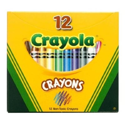 Разноцветные восковые мелки, 12 цветов, Crayola [0012] Разноцветные восковые мелки, 12 цветов, Crayola [0012]