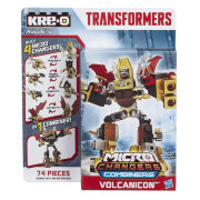 Конструктор 'Трансформер Volcanicon 9-в-1', из серии Micro-Changers Combiners, KRE-O Transformers 4, Hasbro [A7828]