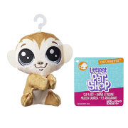 Мягкая игрушка 'Обезьянка Clicks Monkeyford', 10 см, из серии 'Прилипалы', Littlest Pet Shop, Hasbro [E0346]
