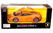 Модель автомобиля Lamborghini Galardo LP560-4 1:40, оранж, Rastar [34600o]