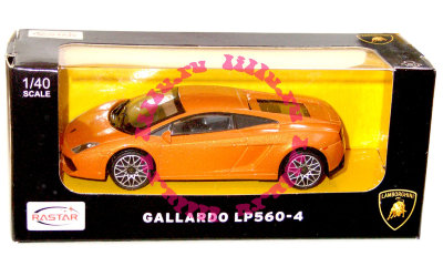 Модель автомобиля Lamborghini Galardo LP560-4 1:40, оранж, Rastar [34600o] Модель автомобиля Lamborghini Galardo LP560-4 1:40, оранж, Rastar [34600o]