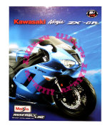 Сборная модель мотоцикла Kawasaki Ninja ZX-6R, 1:12, из серии Assembly Line, Maisto [39155]