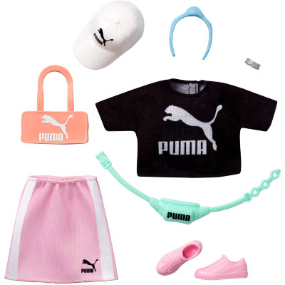 Набор одежды для Барби, из специальной серии &#039;Puma&#039;, Barbie [GJG32] Набор одежды для Барби, из специальной серии 'Puma', Barbie [GJG32]