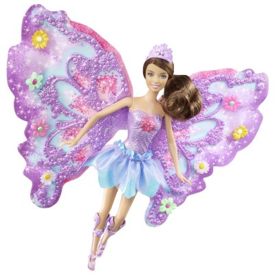 Кукла Барби-фея 'Порхающий цветок' (Flower’n Flutter Fairy), Barbie, Mattel [W4470] Кукла Барби-фея 'Порхающий цветок' (Flower’n Flutter Fairy), Barbie, Mattel [W4470]