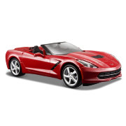 Модель автомобиля Corvette Stingray Convertible 2014, красная, 1:24, Maisto [31501-R] 