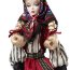 Барби Кукла Мила (Mila) из специальной русской серии, Barbie Silkstone Gold Label, коллекционная Mattel [T7672] - T7672RussiaMila3.jpg
