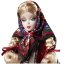 Барби Кукла Мила (Mila) из специальной русской серии, Barbie Silkstone Gold Label, коллекционная Mattel [T7672] - T7672RussiaMila2.jpg