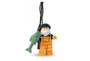 Минифигурка 'Рыбак', серия 3 'из мешка', Lego Minifigures [8803-01]