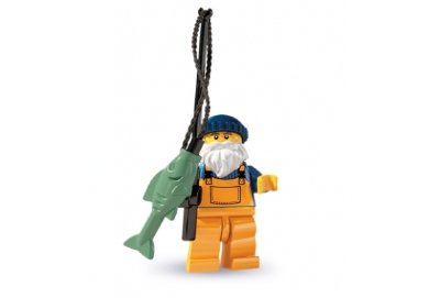 Минифигурка 'Рыбак', серия 3 'из мешка', Lego Minifigures [8803-01] Минифигурка 'Рыбак', серия 3 'из мешка', Lego Minifigures [8803-01]