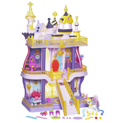 Игровой набор 'Замок Кантерлот' (Canterlot Castle) из серии 'Волшебство меток' (Cutie Mark Magic), My Little Pony, Hasbro [B1373] * Игровой набор 'Замок Кантерлот' (Canterlot Castle) из серии 'Волшебство меток' (Cutie Mark Magic), My Little Pony, Hasbro [B1373]