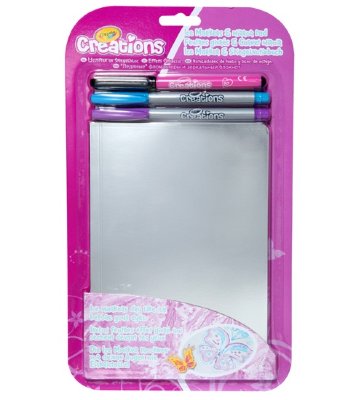 Набор с 'ледяными' фломастерами и зеркальным блокнотом, Crayola Creations [12622] Набор с 'ледяными' фломастерами и зеркальным блокнотом, Crayola Creations [12622]