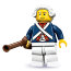 Минифигурка 'Солдат революции', серия 10 'из мешка', Lego Minifigures [71001-12] - 71001-12.jpg