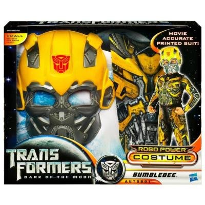 Детский костюм с маской 'Bumblebee' (Бамблби, Шмель), размер Small, из серии 'Transformers-3. Тёмная сторона Луны', Hasbro [30827] Детский костюм с маской 'Bumblebee' (Бамблби, Шмель), размер Small, из серии 'Transformers-3. Тёмная сторона Луны', Hasbro [30827]