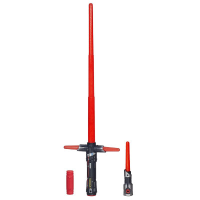 Игрушка 'Электронный световой меч Кайло Рена' (Kylo Ren Electronic Lightsaber), выдвижной, со светом и звуком, BladeBuilders, из серии 'Звёздные войны' (Star Wars), Hasbro [B2948] Игрушка 'Световой меч Кайло Рена' (Kylo Ren Lightsaber), выдвижной, со светом, BladeBuilders, из серии 'Звёздные войны' (Star Wars), Hasbro [B2948]
