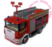 Модель пожарной машины Scania 1:72 (1:80), Cararama [181ND-06]