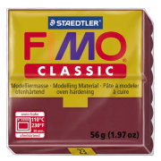 Полимерная глина FIMO Classic, бордо, 56г, FIMO [8000-23]