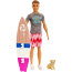 Кукла Кен 'Серфинг', из серии 'Dolphin Magic', Barbie, Mattel [FBD71] - Кукла Кен 'Серфинг', из серии 'Dolphin Magic', Barbie, Mattel [FBD71]