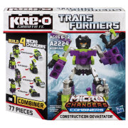 Конструктор 'Трансформер Constructicon Devastator 9-в-1', из серии Micro-Changers Combiners, KRE-O Transformers Beast Hunters, Hasbro [A2224]