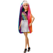Кукла Барби 'Радужное сверкание волос', Barbie, Mattel [FXN96]