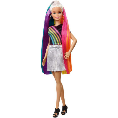 Кукла Барби &#039;Радужное сверкание волос&#039;, Barbie, Mattel [FXN96] Кукла Барби 'Радужное сверкание волос', Barbie, Mattel [FXN96]