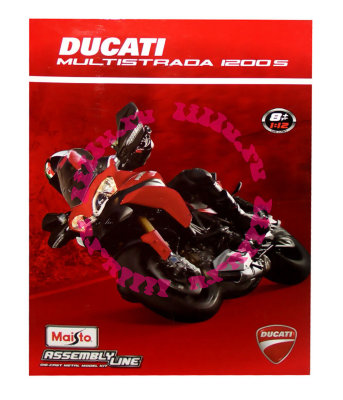 Сборная модель мотоцикла Ducati Multistrada 1200S, 1:12, из серии Assembly Line, Maisto [39188] Сборная модель мотоцикла Ducati Multistrada 1200S, 1:12, из серии Assembly Line, Maisto [39188]