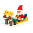 Конструктор 'Дед Мороз на оленях' из специальной новогодней серии, nanoblock [NBC-098] - NBC_098-2.jpg