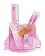 Набор канцелярский (подставка, мех.карандаш, ручка, линейка, резинка) 'Winx Club - Беливикс', розовый [01A93S/Wpb]