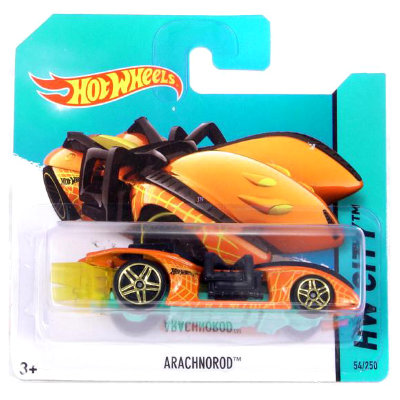 Коллекционная модель автомобиля Arachnorod - HW City 2014, оранжевая, Hot Wheels, Mattel [BFC68] Коллекционная модель автомобиля Arachnorod - HW City 2014, оранжевая, Hot Wheels, Mattel [BFC68]