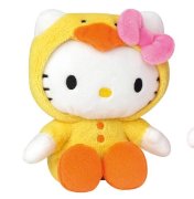 Мягкая игрушка 'Хелло Китти в костюме цыплёнка' (Hello Kitty), 15 см, Jemini [021829c]