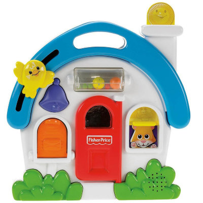 * Игрушка развивающая 'Музыкальный домик' из серии 'Блестящие основы', Fisher Price [R7141] Игрушка развивающая 'Музыкальный домик' из серии 'Блестящие основы', Fisher Price [R7141]