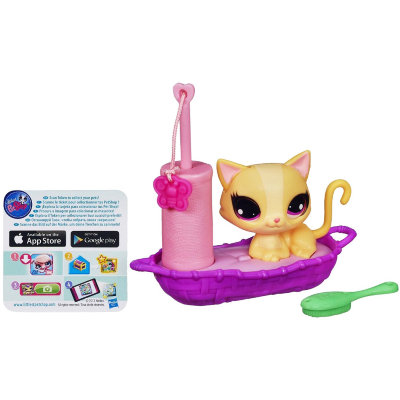 Игровой набор 'Кошка в корзине', серия с 'волшебным механизмом', Littlest Pet Shop [A5128] Игровой набор 'Кошка в корзине', серия с 'волшебным механизмом', Littlest Pet Shop [A5128]