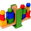Деревянная обучающая игрушка 'Весы-пирамидки', Benho [YT5252] - YT5252.jpg