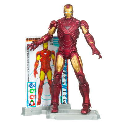 Фигурка &#039;Марк 6&#039; (Mark VI) 10см, с подсветкой, Iron Man, Hasbro [94174] Фигурка 'Марк 6' (Mark VI) 10см, с подсветкой, Iron Man, Hasbro [94174]