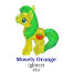 Мини-пони 'из мешка' - прозрачная сверкающая Mosely Orange, 1a серия 2014, My Little Pony [A8331-16] - A8331-16a.jpg