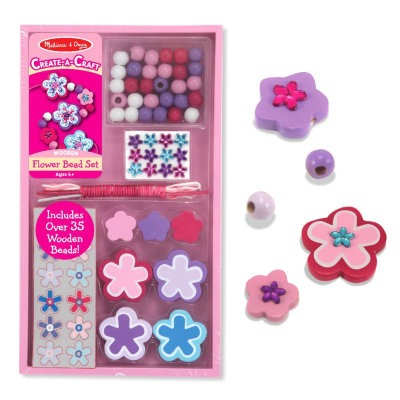 Набор с деревянными бусами 'Цветы', Melissa&amp;Doug [4176] Набор с деревянными бусами 'Цветы', Melissa&Doug [4176]