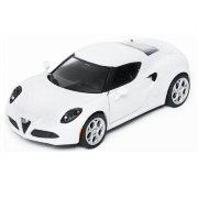 Модель автомобиля Alfa Romeo 4C, белая, 1:24, Motor Max [79320]