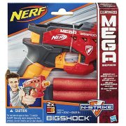 Детское оружие 'Крупнокалиберный пистолет 'Большой выстрел' - Bigshock', из серии NERF MEGA Elite, Hasbro [A9314]