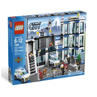 Конструктор &#039;Полицейский участок&#039;, из серии &#039;Полиция&#039;, Lego City [7498] Конструктор 'Полицейский участок', из серии 'Полиция', Lego City [7498]