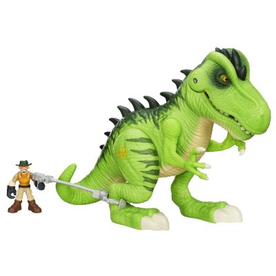 Игровой набор &#039;Тираннозавр Рекс&#039; (Tyrannosaurus Rex), со светом и звуком, из серии &#039;Мир Юрского Периода&#039; (Jurassic World), Playskool Heroes, Hasbro [B0537] Игровой набор 'Тираннозавр Рекс' (Tyrannosaurus Rex), со светом и звуком, из серии 'Мир Юрского Периода' (Jurassic World), Playskool Heroes, Hasbro [B0537]