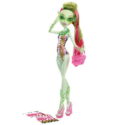 Кукла &#039;Venus McFlytrap&#039; (Венера МакФлайтрап), серия &#039;Пляж&#039;, &#039;Школа Монстров&#039;, Monster High, Mattel [Y7304] Кукла 'Venus McFlytrap' (Венера МакФлайтрап), серия 'Пляж', 'Школа Монстров', Monster High, Mattel [Y7304]