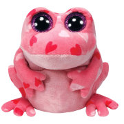 Мягкая игрушка 'Лягушка Smitten', розовая, 14 см, из серии 'Beanie Boo's', TY [36101]
