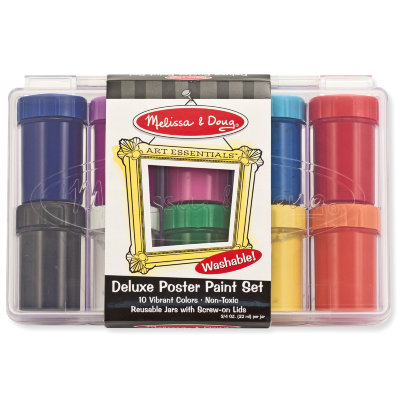 Набор плакатных красок люкс-класса, 10 цветов, Melissa&amp;Doug [4123] Набор плакатных красок люкс-класса, 10 цветов, Melissa&Doug [4123]